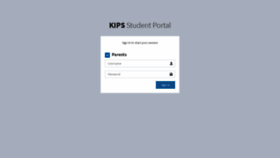 What Portals.kips.edu.pk website looked like in 2020 (4 years ago)