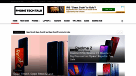 What Phonetechtalk.com website looked like in 2020 (3 years ago)