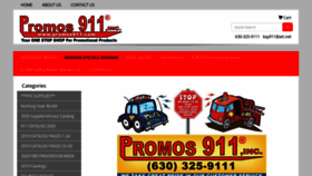 What Promos911.com website looked like in 2020 (3 years ago)