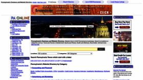 What Pennsylvaniasonline.com website looked like in 2020 (3 years ago)