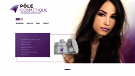 What Pole-cosmetique.co.uk website looked like in 2020 (3 years ago)