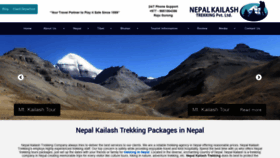 What Placestovisitinnepal.com website looked like in 2020 (3 years ago)