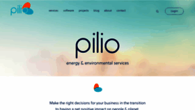 What Piliogroup.com website looked like in 2020 (3 years ago)