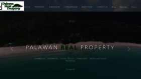 What Palawanrealproperties.com website looked like in 2020 (3 years ago)