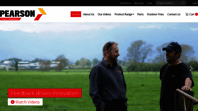 What Pearsonengineering.co.nz website looked like in 2020 (4 years ago)