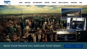What Passionairplanetours.com website looked like in 2020 (3 years ago)