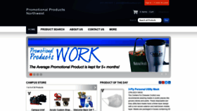 What Promotionalproductsnw.com website looked like in 2020 (3 years ago)