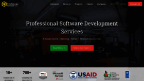 What Parallaxlogic.com website looked like in 2020 (4 years ago)