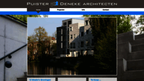 What Pdarchitecten.nl website looked like in 2020 (3 years ago)