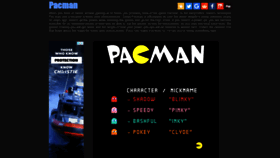 What Pacman4u.com website looked like in 2020 (3 years ago)