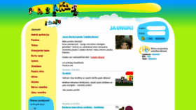 What Pasakas.net website looked like in 2020 (3 years ago)