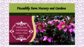 What Piccadillyfarm.com website looked like in 2020 (3 years ago)