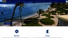 What Palmspelicancove.com website looked like in 2020 (3 years ago)