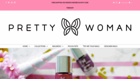 What Prettywomannyc.com website looked like in 2020 (3 years ago)