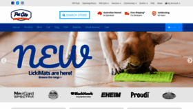 What Petcity.com.au website looked like in 2020 (3 years ago)