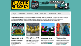 What Plastik-surgery.com website looked like in 2020 (3 years ago)