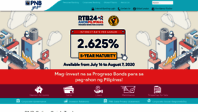 What Pnb.com.ph website looked like in 2020 (3 years ago)