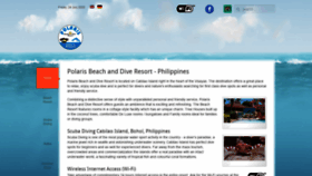 What Polaris-dive.com website looked like in 2020 (3 years ago)