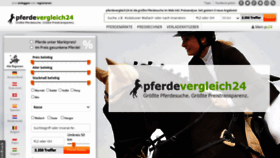 What Pferdevergleich24.de website looked like in 2020 (4 years ago)