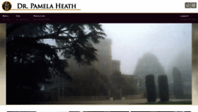 What Pamelaheath.com website looked like in 2020 (5 years ago)