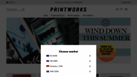 What Printworksmarket.com website looked like in 2020 (3 years ago)