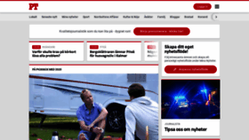 What Pitea-tidningen.se website looked like in 2020 (3 years ago)