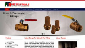 What Pipetechhydraulic.com website looked like in 2020 (3 years ago)