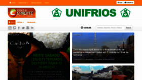 What Portalcorrente.com.br website looked like in 2020 (3 years ago)