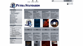 What Putrastandards.com website looked like in 2020 (3 years ago)