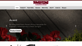 What Pavestone.com website looked like in 2020 (3 years ago)
