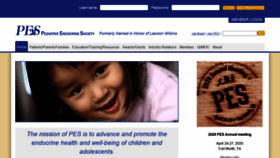 What Pedsendo.org website looked like in 2020 (3 years ago)