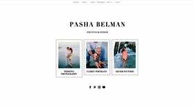 What Pashabelmanphotography.com website looked like in 2020 (3 years ago)