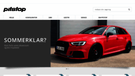 What Pitstop.dk website looked like in 2020 (3 years ago)