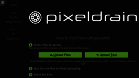 What Pixeldra.in website looked like in 2020 (3 years ago)