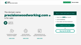 What Precisionwoodworking.com website looked like in 2020 (3 years ago)