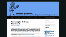 What Peripheralproduce.com website looked like in 2020 (3 years ago)