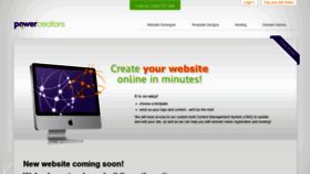 What Powercreations.com.au website looked like in 2020 (3 years ago)