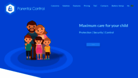 What Parental-control.net website looked like in 2020 (3 years ago)