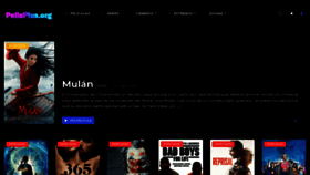 What Pelisplus.org website looked like in 2020 (3 years ago)