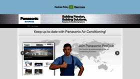 What Panasonicproclub.global website looked like in 2020 (3 years ago)