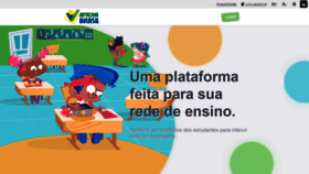 What Projetoaprovabrasil.com.br website looked like in 2020 (3 years ago)