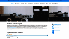 What Polaroidcamerakopen.com website looked like in 2020 (3 years ago)