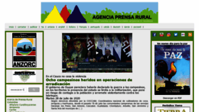 What Prensarural.org website looked like in 2020 (3 years ago)