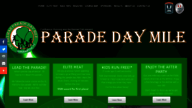 What Paradedaymile.com website looked like in 2020 (3 years ago)