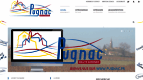 What Pugnac.fr website looked like in 2020 (3 years ago)