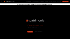 What Patrimonia.fr website looked like in 2020 (3 years ago)
