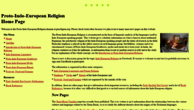 What Piereligion.org website looked like in 2020 (3 years ago)
