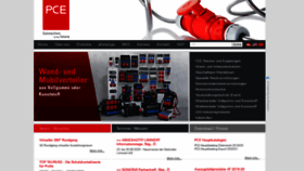 What Pcelectric.at website looked like in 2020 (6 years ago)