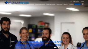 What Premiumhealth.com.au website looked like in 2020 (3 years ago)