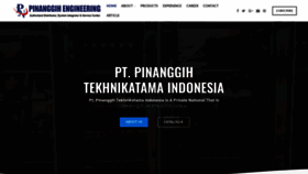 What Pinanggih.com website looked like in 2020 (3 years ago)